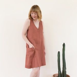Sugar Candy Mountain “Nancy Dress” in Terracotta